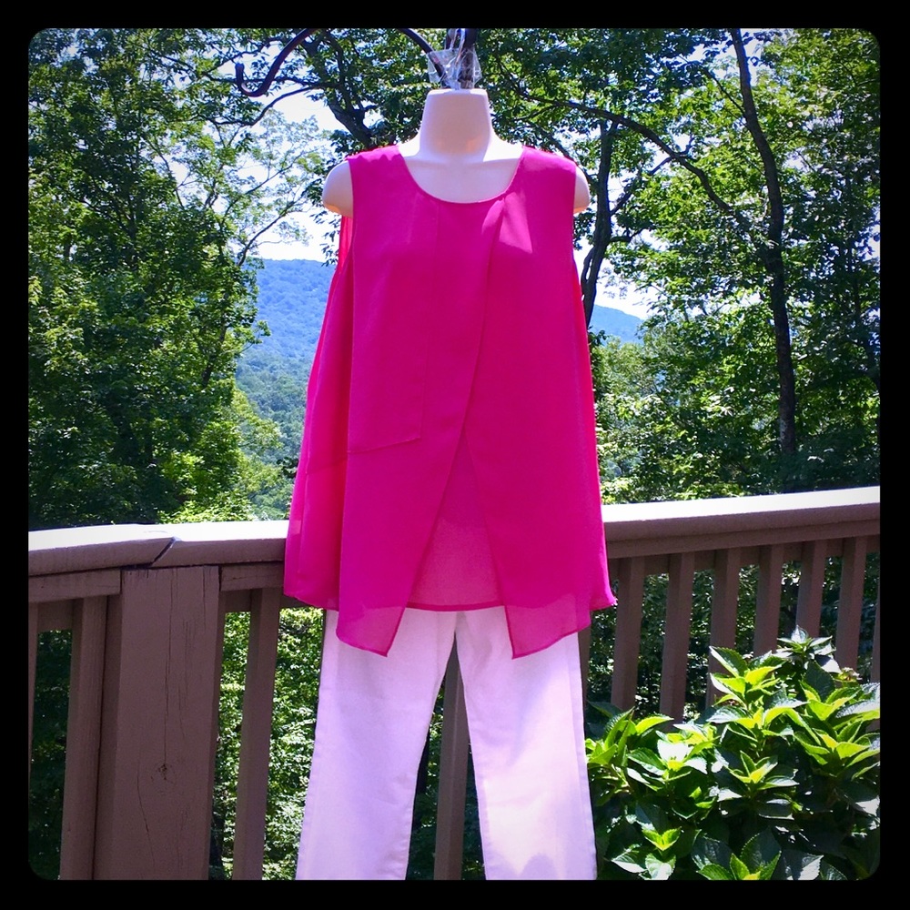 ♥️Pretty In Pink by Coldwater Creek. Size XL (151)